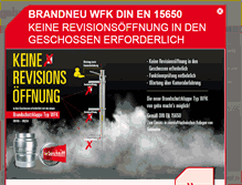 Tablet Screenshot of geba-brandschutz.de
